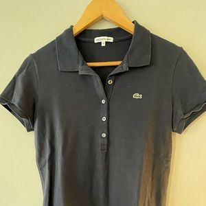 Ladies Lacoste short sleeve short sleeve polo shirt